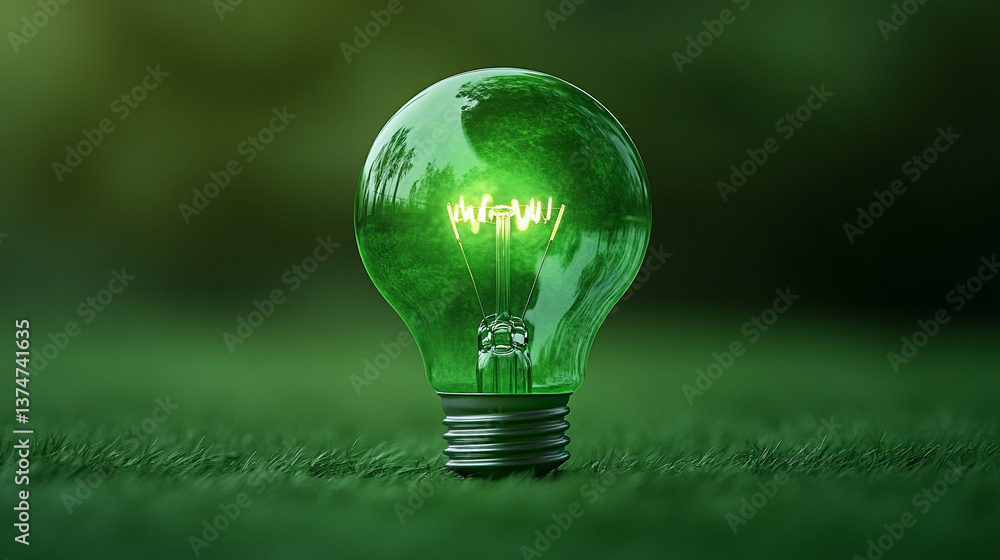 A green lightbulb symbolizing innovation, creativity, and eco-friendly solutions, set against a clean, modern background to highlight sustainability and new ideas.
A green lightbulb symbolizing innovation, creativity, and eco-friendly solutions, set against a clean, modern background to highlight sustainability and new ideas.