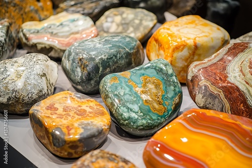 abiding beauty of a sleek rock presenting its palpable qualities assorted hues and strong legends shaped through ageless time  
