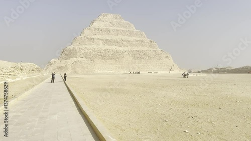 Witness ancient majesty in the Step Pyramid of Djoser at Saqqara, Memphis, Egypt. Explore the grandeur of this pharaonic structure and its historical context.
