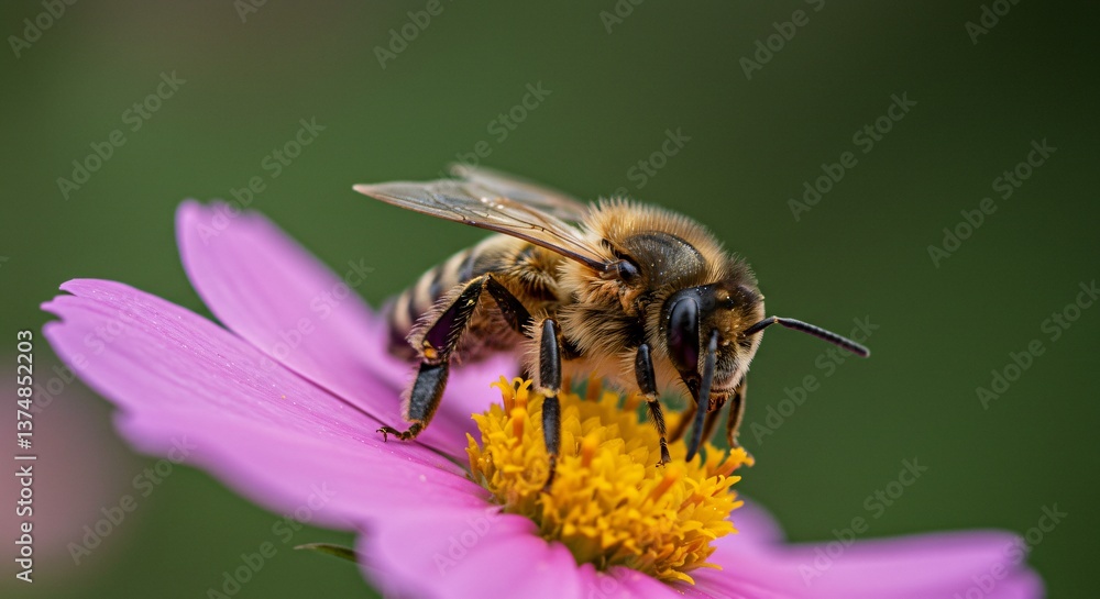 Macro Photography of Honey Bees Collecting Pollen on Daisy Flowers
Macro Photography of Honey Bees Collecting Pollen on Daisy Flowers