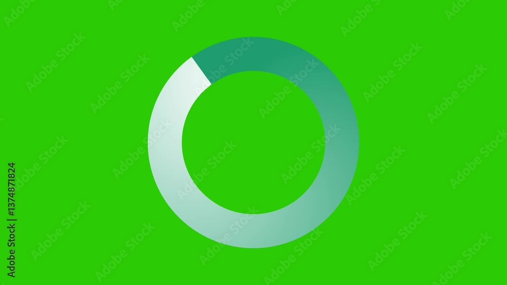 Rounding Loading Circle animation on black background. Rounding Loading Circle animation on black background.