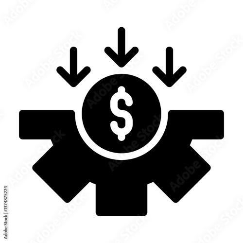 cost effective Solid icon