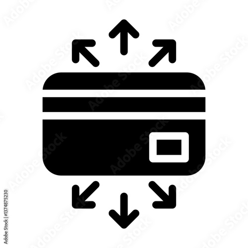 expenditure Solid icon