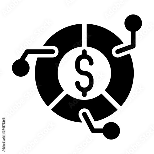 dividend Solid icon