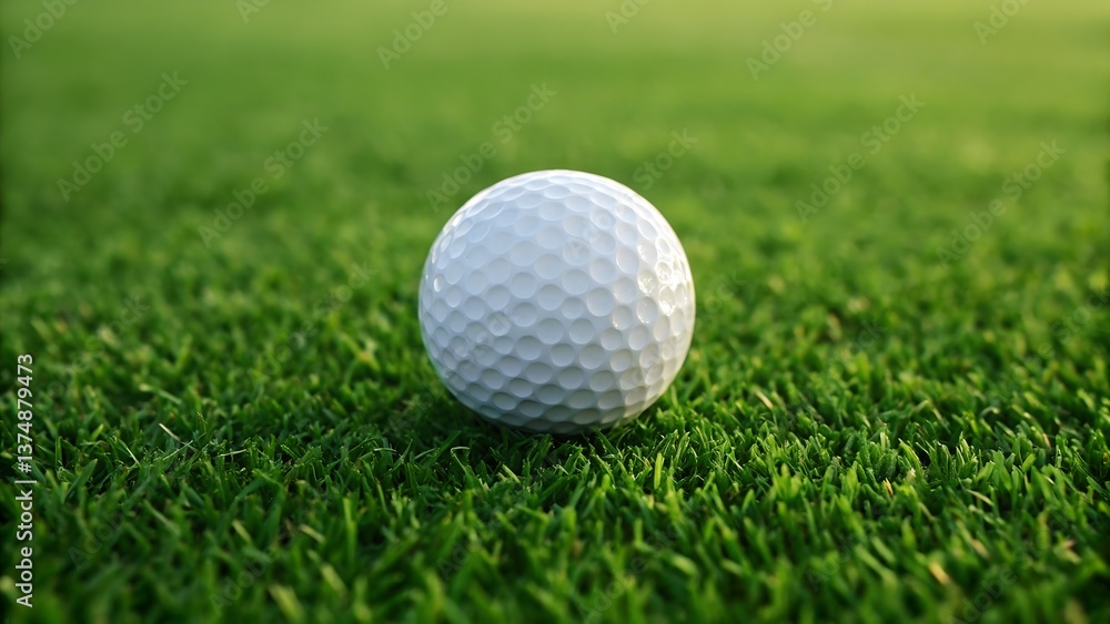 Detailed shot of a golf ball placed on neatly trimmed green grass , golf, ball, close-up
Detailed shot of a golf ball placed on neatly trimmed green grass , golf, ball, close-up