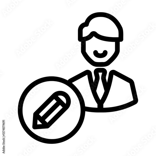 user creative Line Icon