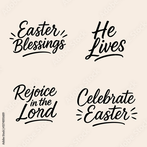 Christian SVG Set – Easter Bible Verses and Blessings