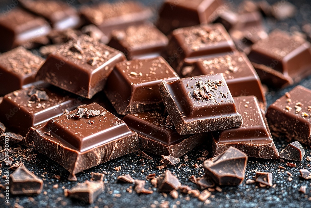 Rich Chocolate Texture Rich Chocolate Texture