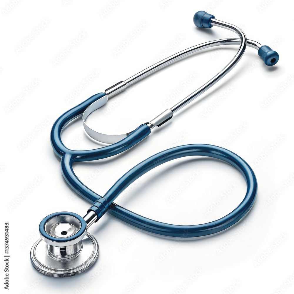 stethoscope on white background stethoscope on white background
