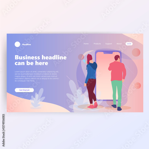 Modern Business Headline Placeholder (2)