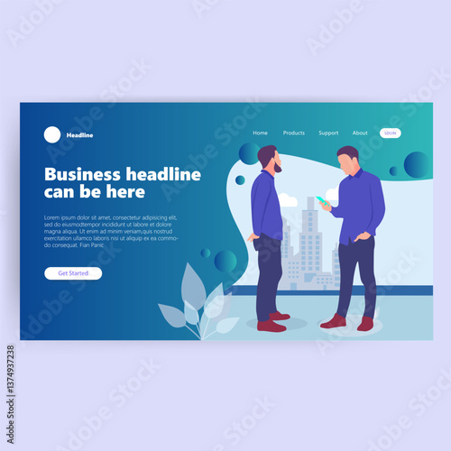 Modern Business Landing Page (2)