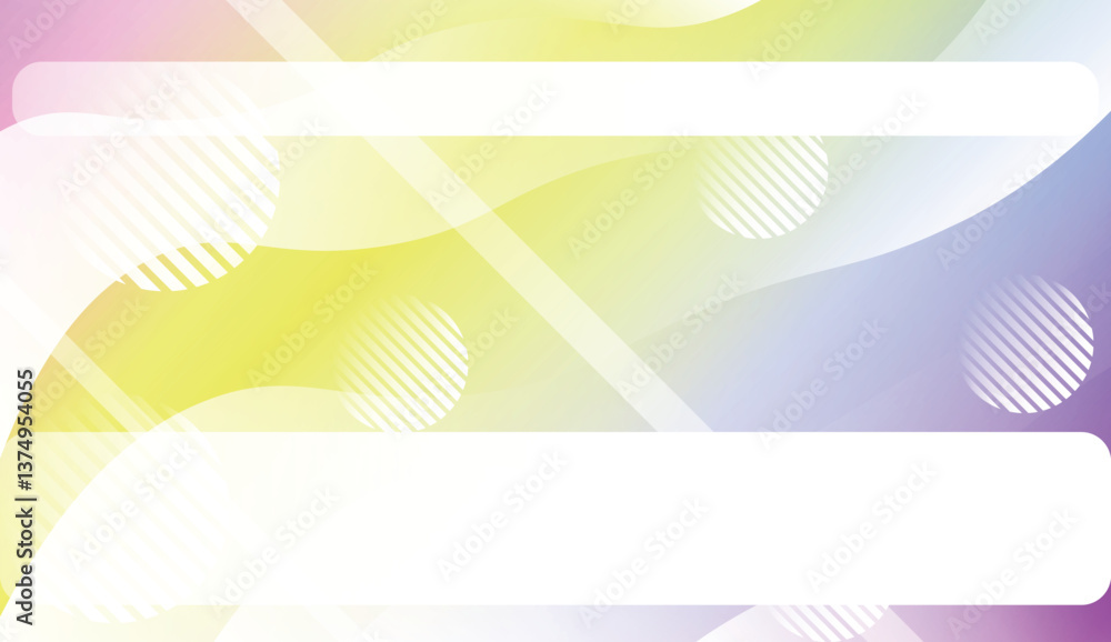 Obraz premium Wave Abstract Background with line, geometric shape. For Your Design landing page, Banner, Cover Page. Vector Illustration
