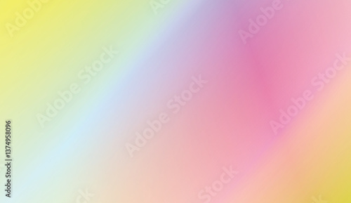Abstract Background With Smooth Gradient Color. For Bright Website Banner, Invitation Card, Scree Wallpaper. Vector Illustration.