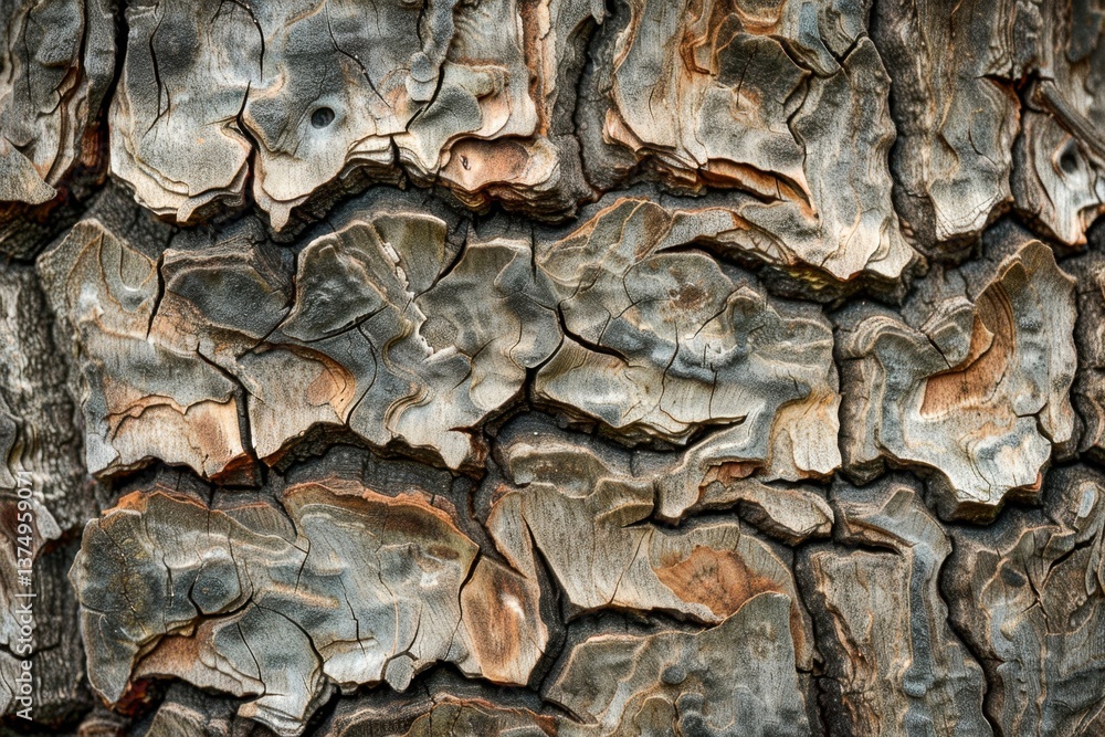 Detailed Close-Up of Textured Tree Bark with Natural Patterns and Colors Detailed Close-Up of Textured Tree Bark with Natural Patterns and Colors