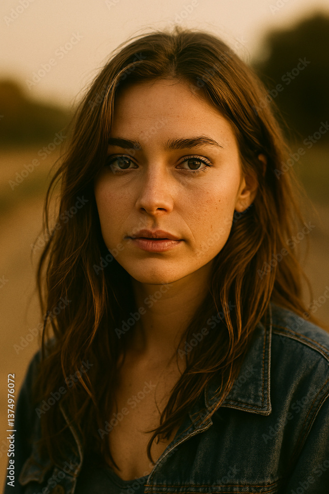 Fototapeta premium portrait of a young woman