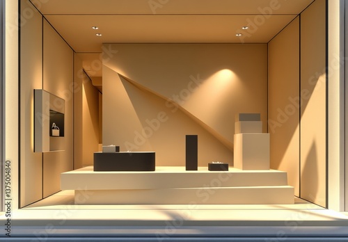 Modern Retail Shop Window Display