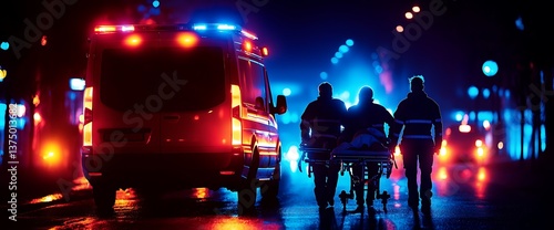 Emergency medical services at night