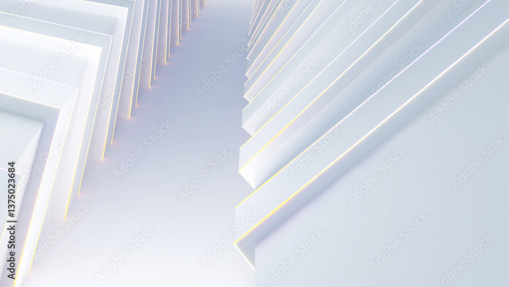 white square structure abstract background, geometric background, 3d rendering white square structure abstract background, geometric background, 3d rendering