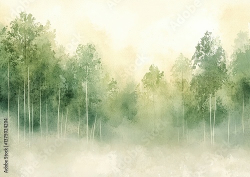 Misty Forest Impression