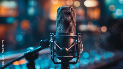 Live music recording session studio audio production night close-up creative process