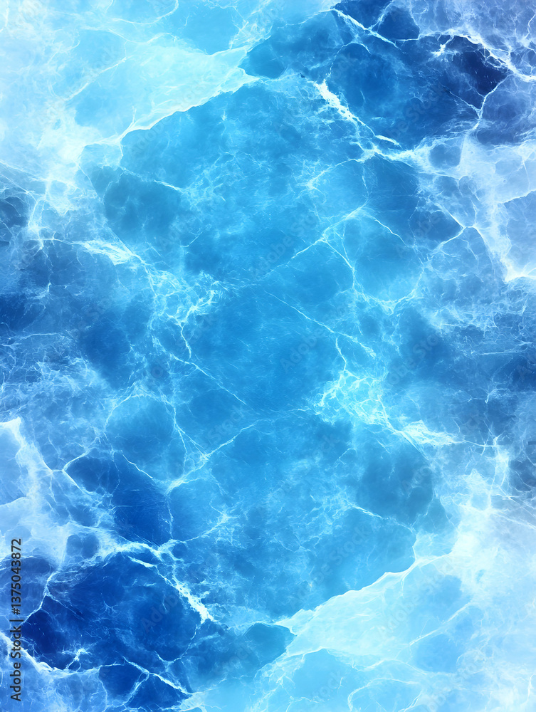 Abstract blue marble texture with veining and swirling patterns . AI generative Abstract blue marble texture with veining and swirling patterns . AI generative