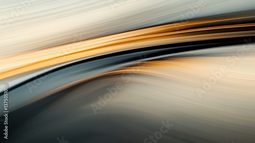 Close-up of Wind Turbine Blade in Motion