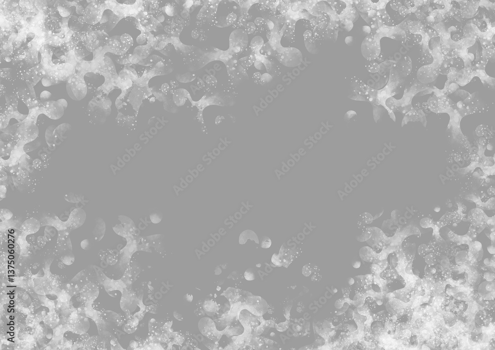 cadre abstrait simple dessiné à la main cadre abstrait simple dessiné à la main
