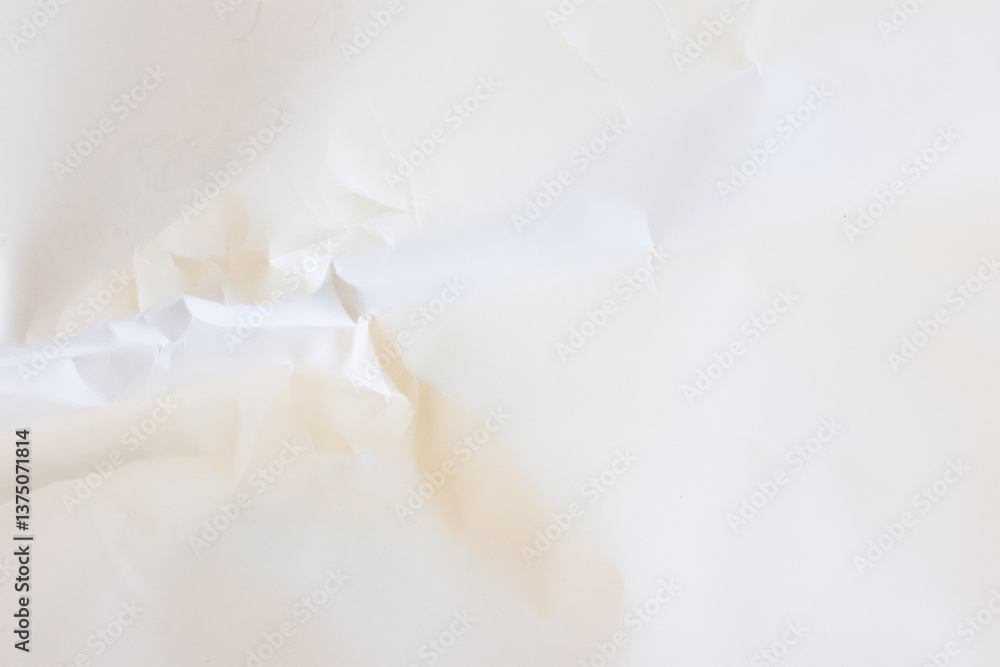 Close-up blurred white paper texture background Close-up blurred white paper texture background