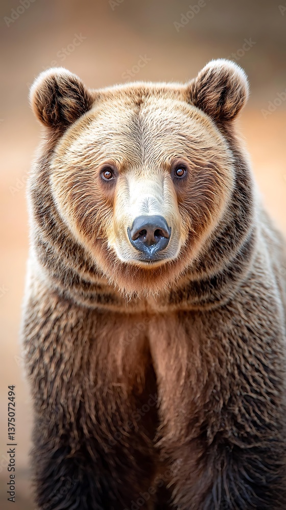 Fototapeta premium Grizzly bear portrait