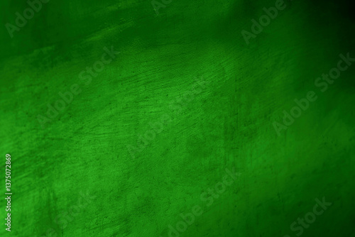 Obraz na płótnie Grunge green abstract distress background or texture, horizontal shape for the Day of the Festival of Patrick and Christmas day. w salonie