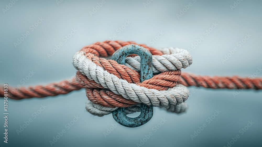 Fototapeta premium Knotted ropes