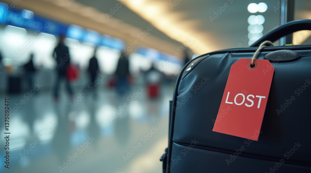Lost Suitcase and Baggage Claim in Airport and Flight Lost Suitcase and Baggage Claim in Airport and Flight