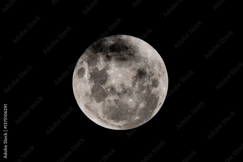 Partial Lunar Eclipse - Blood Moon, Full Moon and clouds Partial Lunar Eclipse - Blood Moon, Full Moon and clouds