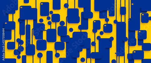 abstract eu colors with con...