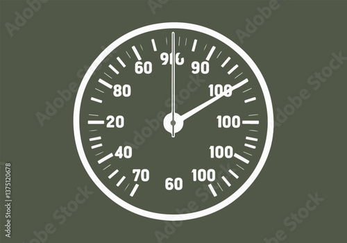 Vintage Car, Road Trip, Steering Wheel, License Plate, Retro Gas Station & More – Solid Color Vector Illustrations for Drive It Day Celebration, Classic Car & Road Trip Themes