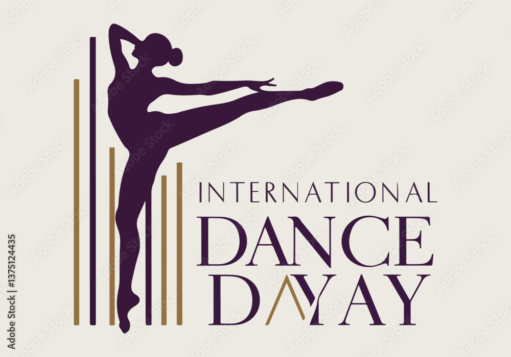 International Dance Day Vector Design - Dancer Silhouettes, Social Media, T-shirt, Sticker, Poster, Print Card, Animated GIF, Solid Colors, No Gradients, Vector Illustration International Dance Day Vector Design - Dancer Silhouettes, Social Media, T-shirt, Sticker, Poster, Print Card, Animated GIF, Solid Colors, No Gradients, Vector Illustration