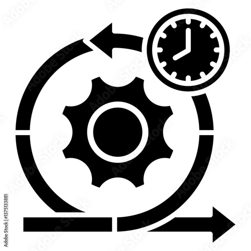 Agile Glyph Icon