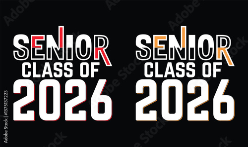 senior class of 2026 t shirt design