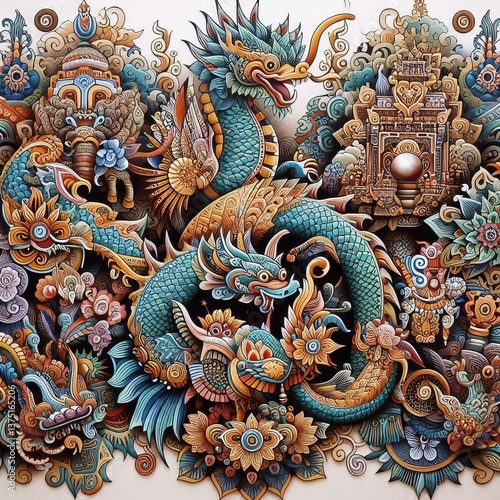 Wallpaper Mural from specific cultures reflecting traditions motifs Torontodigital.ca