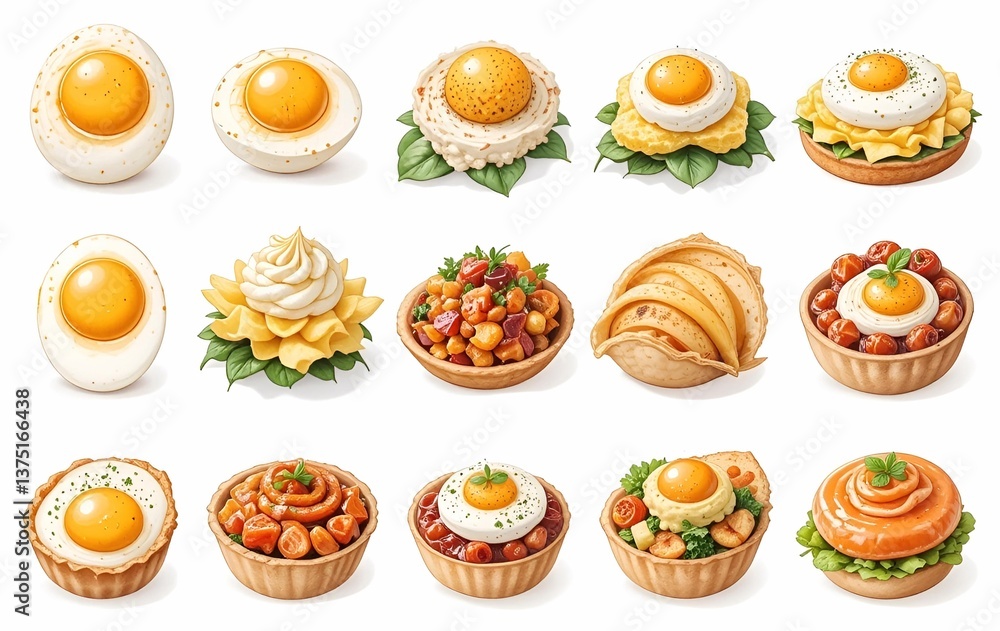 Egg meal background image, food sticker, illustration, cooking vegetable texture banner advertisement poster Egg meal background image, food sticker, illustration, cooking vegetable texture banner advertisement poster