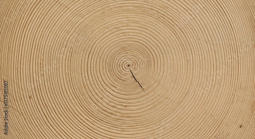 Wallpaper Mural Sun-Bleached Fir Stump With Pale Rings and Fine Grain Patterns Torontodigital.ca