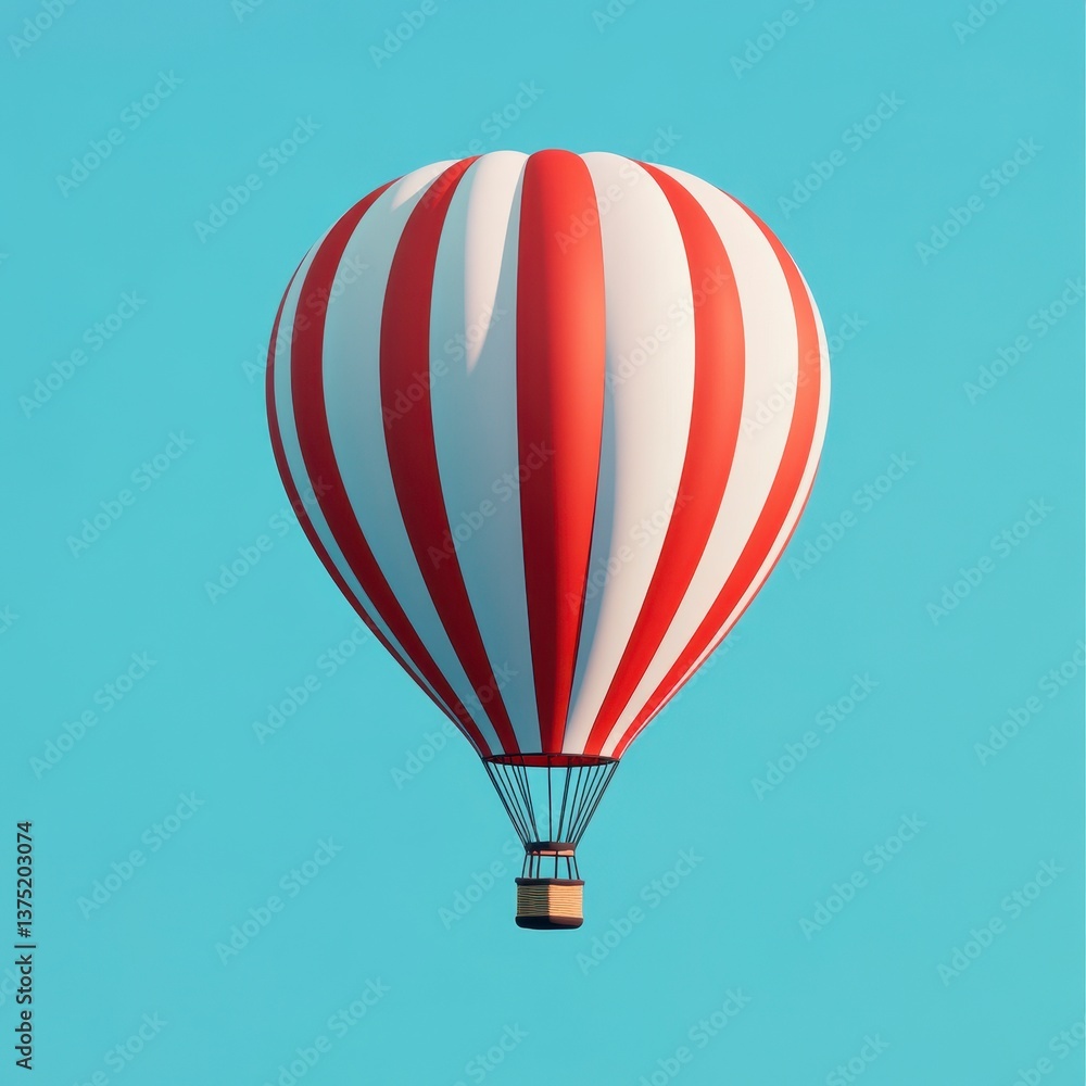 Fototapeta premium hot air balloon in sky
