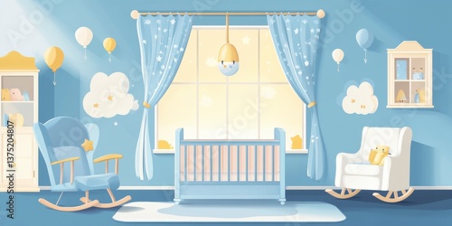 interior of a room with a window
