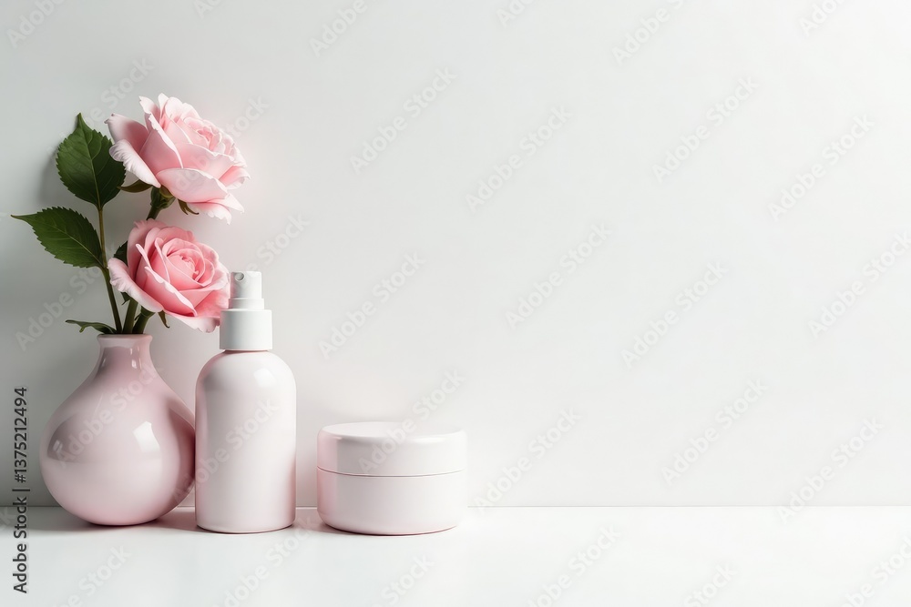 Pure white backdrop, seamless texture for cosmetic displays, neutral, palette, cosmetic Pure white backdrop, seamless texture for cosmetic displays, neutral, palette, cosmetic