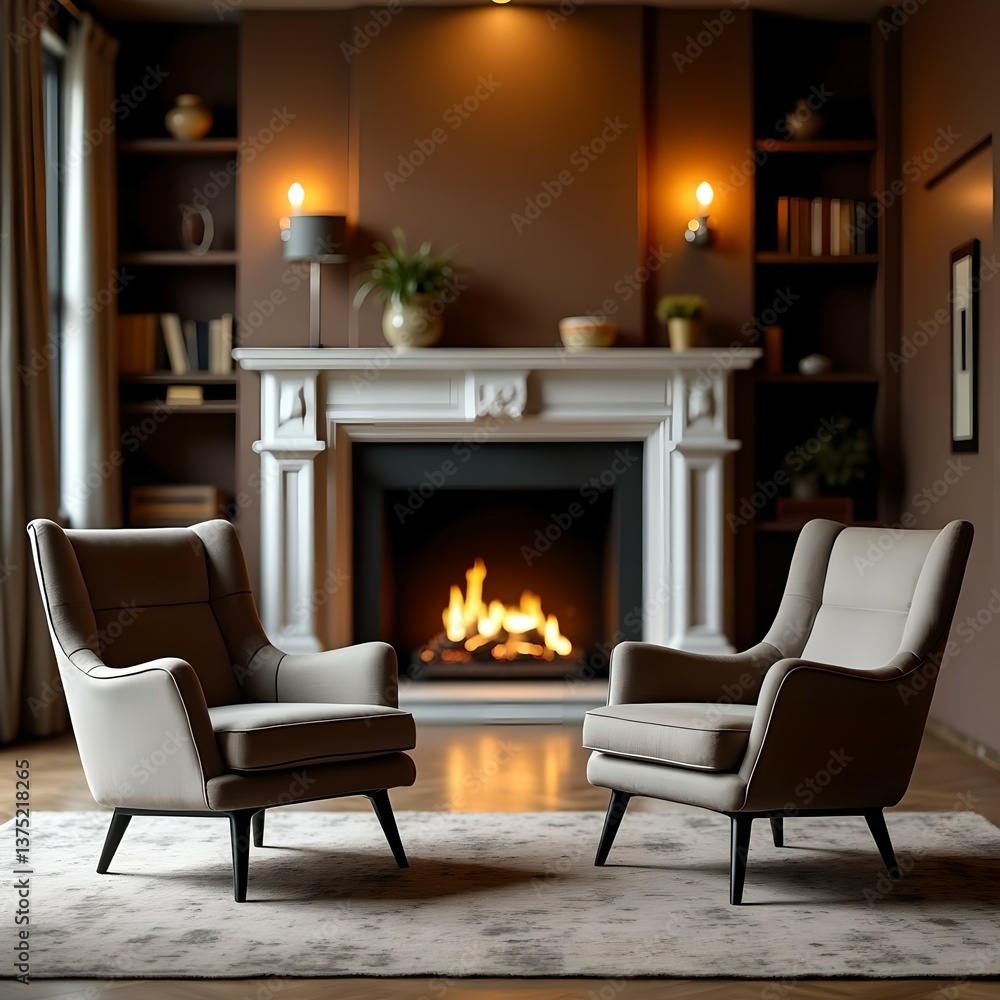 Fototapeta premium Dialogue room with a relaxed atmosphere