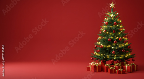 Christmas Red Background