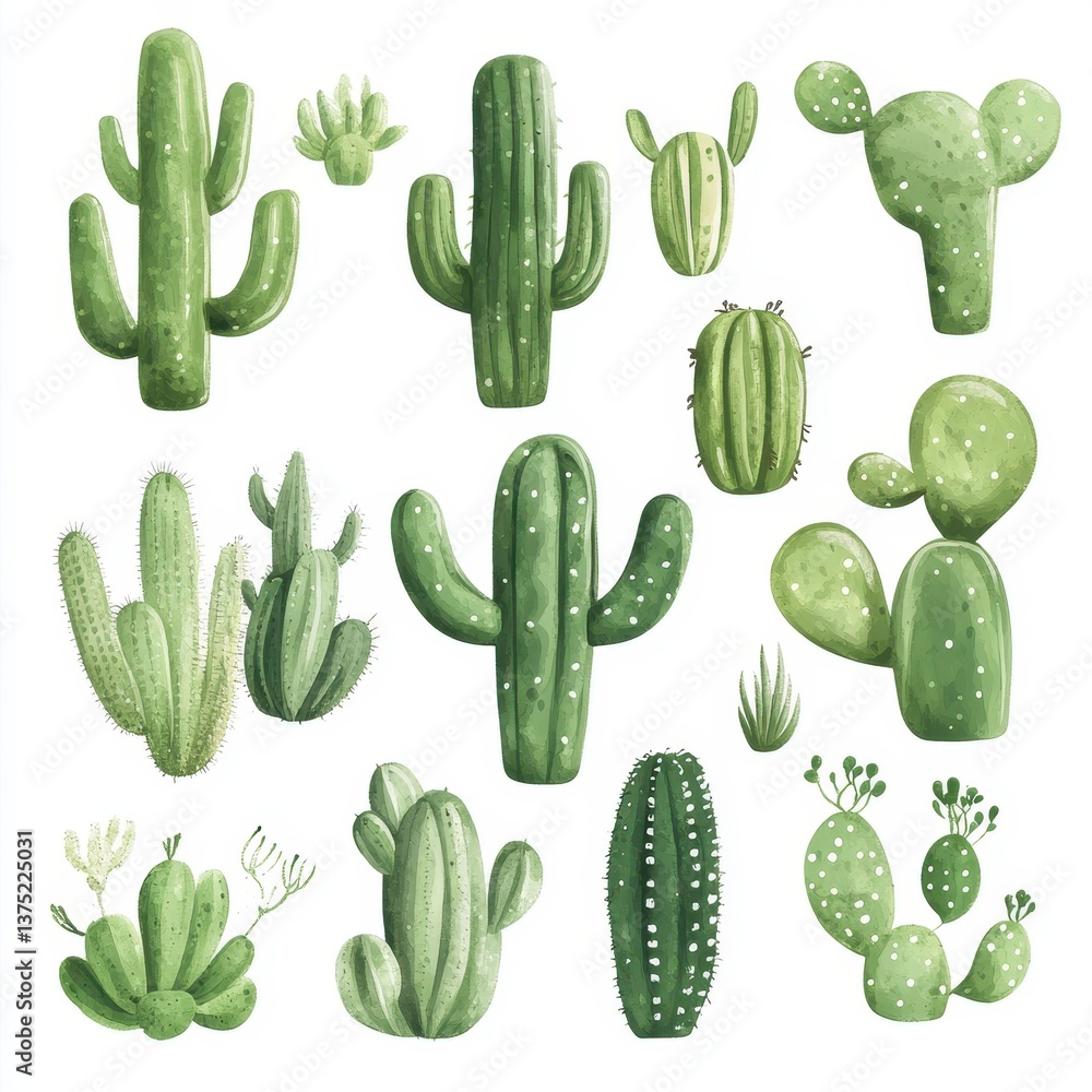 vector illustration of a cactus vector illustration of a cactus