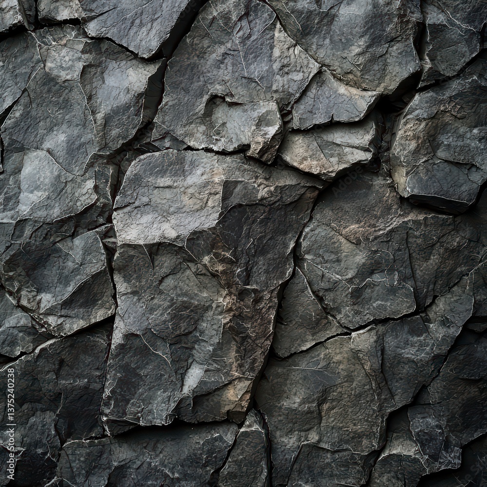 Textured Stone: Close-up of a textured stone surface, capturing the rough, weathered details of natural stone. The dark grey hues and irregular shapes create a strong, earthy appeal. Textured Stone: Close-up of a textured stone surface, capturing the rough, weathered details of natural stone. The dark grey hues and irregular shapes create a strong, earthy appeal.