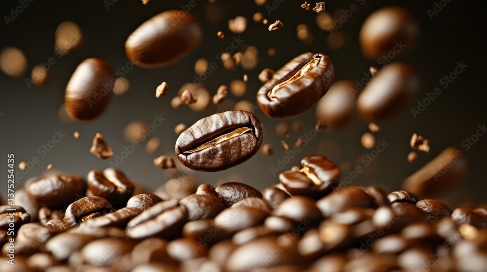 Coffee Beans in Motion Coffee Beans in Motion