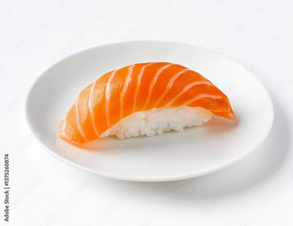 sushi on a plate sushi on a plate